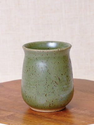 Green Always Sleepy Flower Mug
