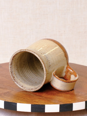 Sand and Nutmeg Curvy Mug