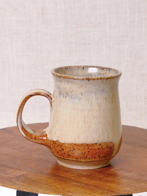 Sand and Nutmeg Curvy Mug