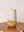 Lemon Yellow and White Cocktail Tumbler