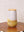 Lemon Yellow and White Cocktail Tumbler
