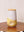 Lemon Yellow and White Cocktail Tumbler