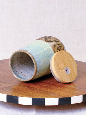 Sea-foam Oyster Cocktail Tumbler