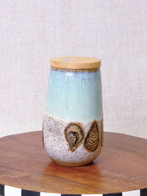Sea-foam Oyster Cocktail Tumbler