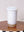 White Travel Tumbler - White Lid