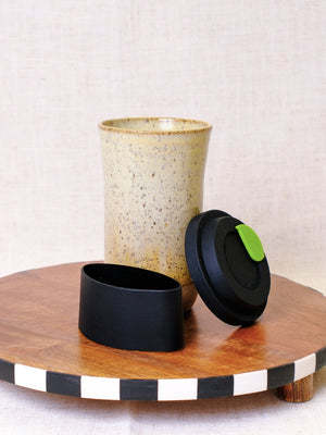 Meringue Travel Tumbler - Leaf Lid