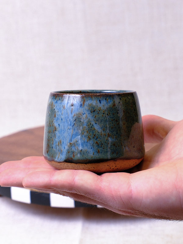 Denim Blue Cortado Cup