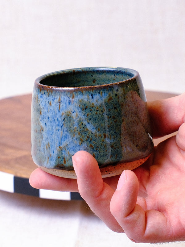 Denim Blue Cortado Cup