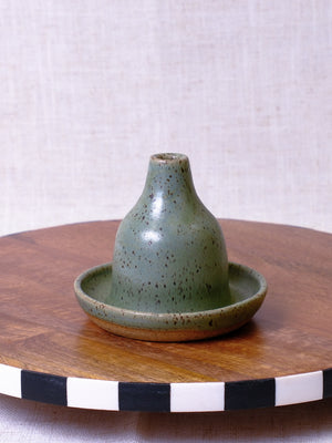 Green Tea Cone Incense Burner