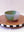 Set of Two White and Green Bowls