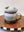 Black Walnut and White Citrus Juicer and Pitcher Set