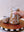 Illustrated White Tulip Carafe and Cup