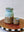 Illustrated Oyster Sea-foam Carafe and Cup