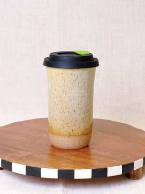 Meringue Travel Tumbler - Leaf Lid