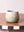 White Yellow and Green Rounded Espresso Cup