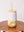 Lemon Yellow and White Cocktail Tumbler