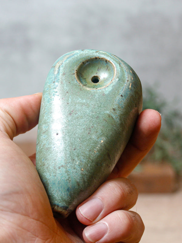 Green Teardrop Spoon Bowl